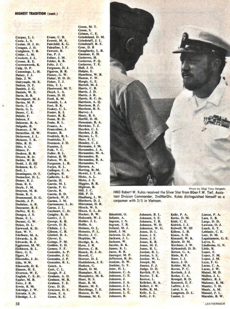 Leatherneck Magazine Incomplete List of Participants Mayaguez Incident Koh Tang - Page 3