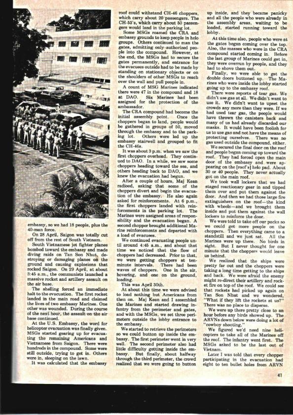 Letherneck Magazine Last to leave Viet Nam page 4